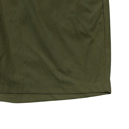 Trendy Retro Corduroy Men's Casual Work Shorts for Summer