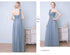 Elegant Sleeveless Tulle A-Line Bridesmaid Dress With Satin Belt And Lace Up Bow For Weddings