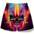 Men's Skull 3D Pattern Comfy Shorts for Summer Beach Sports