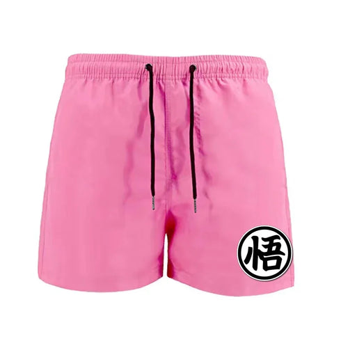 Men's Breathable Swimsuit Shorts, Casual Board Shorts Summer