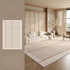 Fluffy Soft Cream Style Rugs for Bedroom and Living Room Decoration Washable Plush Carpet
