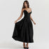 Suninheart Summer Strapless Fit and Flare Party Dress