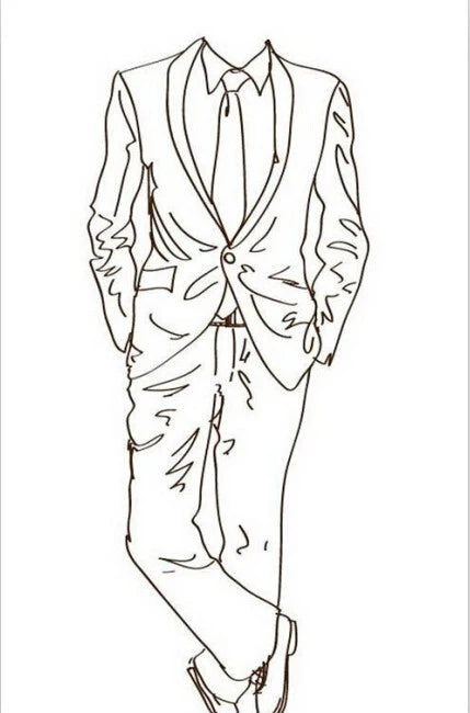 Elegant Black and White Striped Men's Formal Suit - Slim Fit Single Breasted Notch Lapel 2-Piece Jacket and Pants Outfit for Weddings, Prom, and Business Events