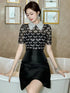 Summer Sweet Black Formal Occasion Short Dress Women Clothes Elegant Luxury A-Line Mini Party Prom Dresses