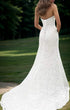 TSxuelian Sweetheart Lace Wedding Dresses Mermaid Off Shoulder Gown