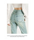 Baggy Jeans For Women - Wide Leg Denim Pants, Vintage Aesthetic, Loose Fit Casual Jeans