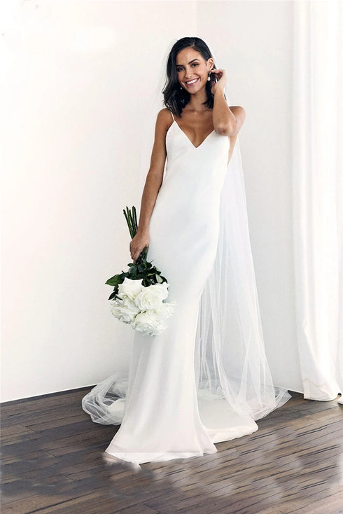 Customized Boho Wedding Dresses for Women Mermaid Gowns