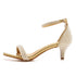 Elegant Beaded Open-Toe Sandals with Thin Heels for Weddings and Parties