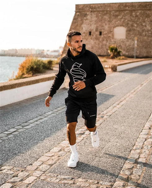 Summer Mesh Sports Shorts Men 2 In 1 Jogging Running Gym Fitness