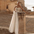 Graceful A Line Wedding Dresses Women Strapless Lace Appliques Gowns Backless Customized