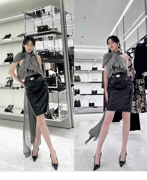 Pointed Stiletto Heels Women Pumps Patent Leather Elegant Office Shoes