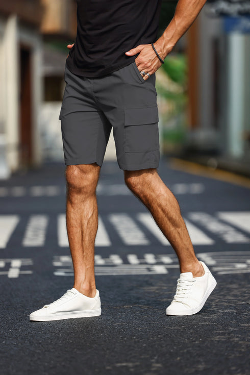 Men's Plain Casual Comfy Cargo Shorts for Summer Clothing