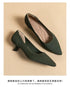 Stylish Women's Pointed Toe Slip-On Flat Pumps for Casual Spring and Autumn Wear