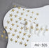 5D Embossed Nail Art Stickers - Semi-Transparent White Bowknots Adhesive Sliders for Creative Manicure Decorations and Nail Art Accessories