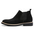 Casual Men's Chelsea Boots - Stylish Slip-On Cow Suede Leather Footwear for Everyday Wear