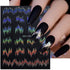 5D Embossed Nail Art Stickers - Semi-Transparent White Bowknots Adhesive Sliders for Creative Manicure Decorations and Nail Art Accessories