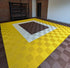 Plastic Interlocking Garage Flooring Tiles for Drainage Solution