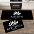 Waterproof Oilproof Kitchen Rug Antislip Large Floor Mat Soft Cozy Doormat