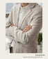 Summer Linen Casual Slim Suit Jacket for Men Lightweight and Breathable Blazer
