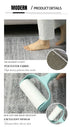Modern Style Round Carpet Thickened Anti Slip Mat Soft Fluffy Decor Rug