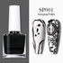10ml Nail Stamping Polish for Stunning Metallic Mirror Effect - Gold, Silver, and Vibrant Colors for DIY Nail Art Designs