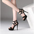 Elegant Kitten Heels for Women - Stripper Platform Sandals with Thin Stiletto Design