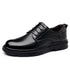 Men's Leather Oxford Shoes for Business and Office Wear Comfortable Slip-Resistant Flats