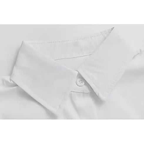 Women’s Summer Heart Print Shirt Casual Plus Size Button Down Top