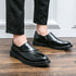 Fashion Men's Dress Shoes Formal Loafers Leather Wedding Shoes for Men