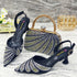 Venus Chan Shoes and Bag Set for Women's Party Heels