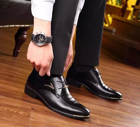 Elegant Men's Formal Shoes for Office and Party Wear