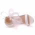 Elegant Women's Sandals with Pointed Toe and Butterfly Knot for Wedding and Office Wear