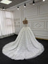 Eslieb Custom Made Wedding Dress Lace Beads Ball Gown