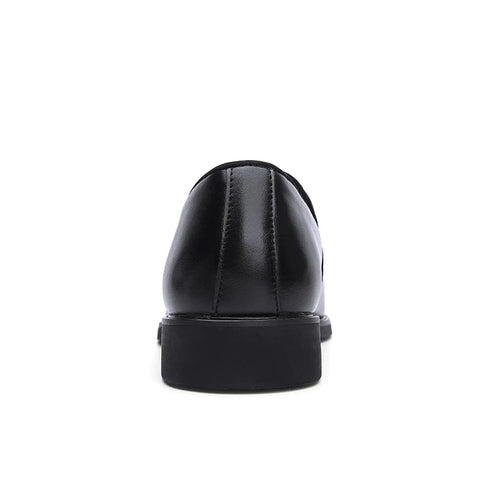 Business Formal Slip-On Leather Shoes for Men Dress Fashion Oxford Moccasins