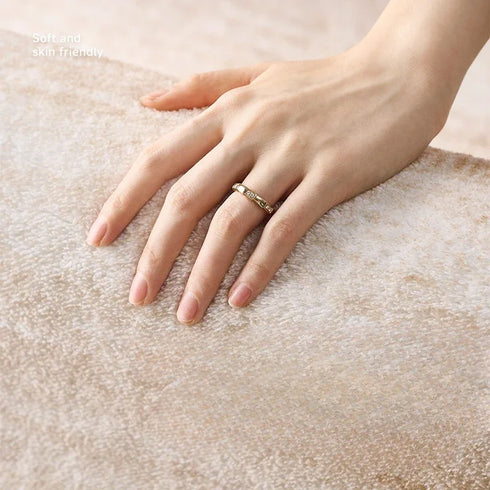 Large Size Soft Rug for Living Room and Bedroom Cozy Washable Carpet Mat