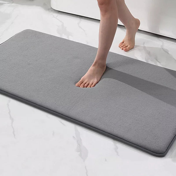 Luxury Memory Foam Bath Mat - Ultimate Absorbency & Safety