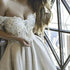 Shiny Short Wedding Dress Lace Appliqued Bridal Gowns Glamorous Princess Party Off The Shoulder Beach