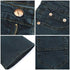 Male Bell Bottom Denim Trousers Slim Black Boot Cut Jeans Casual Business Flares Pants