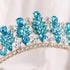 Baroque Crystal Bridal Tiara Headband - Elegant Rhinestone Hair Jewelry for Women