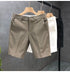 High-End Light Business Suit Shorts Men's Slim Casual Shorts