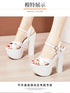 Elegant Platform Sandals for Women - Sexy High Heel Luxury Footwear