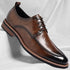 Handmade Soft Oxford Shoes for Men Casual Business Derby Footwear