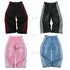 American Street Personality Hip-hop Striped Jeans Fashion Casual Wide-leg Pants