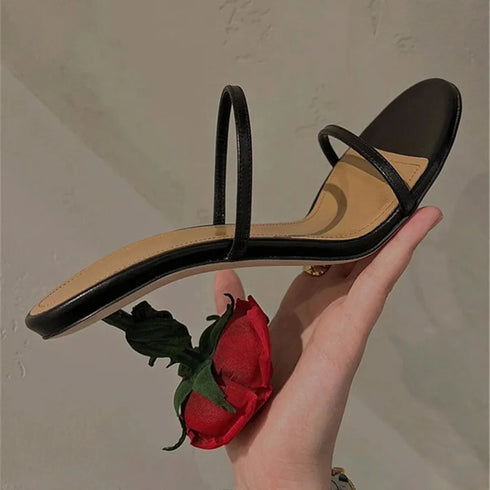 Elegant Floral Open Toe Sandals for Women - Party Ready High Heels