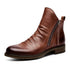 Stylish Men's Chelsea Ankle Boots with Tassel and Zip Closure for Spring and Autumn Comfort