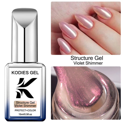 Vibrant Semi-Permanent UV Rubber Base Gel Nail Polish for Stunning Nail Art - Long Lasting 2-in-1 Structure for Easy Application and Soak Off Manicure