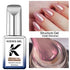 Vibrant Semi-Permanent UV Rubber Base Gel Nail Polish for Stunning Nail Art - Long Lasting 2-in-1 Structure for Easy Application and Soak Off Manicure