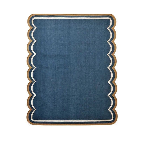 Minimalist Irregular Carpet for Living Room and Bedroom Creative Plush Rug for Large Area and Baby Crawling Mat