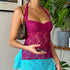 Sexy Halter Lace See-Through Crop Top for Women - Trendy Backless Party Club Vest Tank Top, Y2K Fashion Essential for Summer Wardrobe