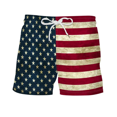 Men's Swimwear Shorts Anime 3D Surfing Board Shorts Trunks